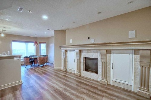 8 Mt Douglas Point Se, Calgary, AB - Indoor With Fireplace