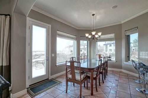 8 Mt Douglas Point Se, Calgary, AB - Indoor Photo Showing Dining Room