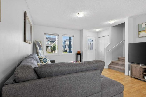 243 Redstone Drive Ne, Calgary, AB - Indoor Photo Showing Living Room