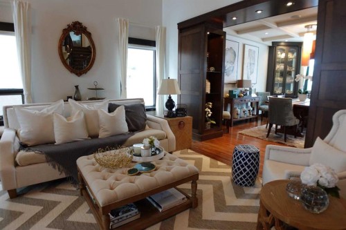 16021 Mckenzie Lake Way Se, Calgary, AB - Indoor Photo Showing Living Room