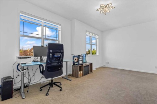 57 Everwillow Boulevard Sw, Calgary, AB - Indoor Photo Showing Office