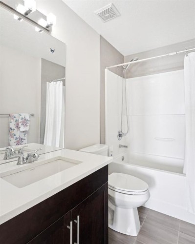293 Boulder Creek Crescent, Langdon, AB - Indoor Photo Showing Bathroom