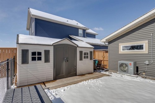 293 Boulder Creek Crescent, Langdon, AB - Outdoor With Exterior
