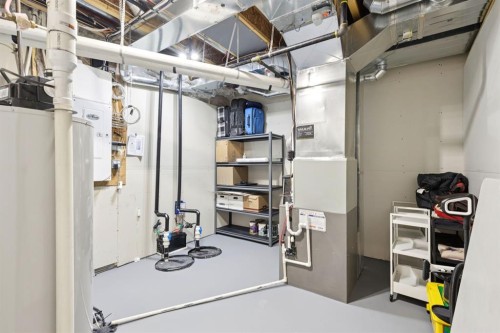 293 Boulder Creek Crescent, Langdon, AB - Indoor Photo Showing Basement