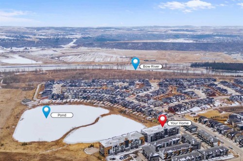 1306-42 Cranbrook Gardens Se, Calgary, AB - Outdoor With View