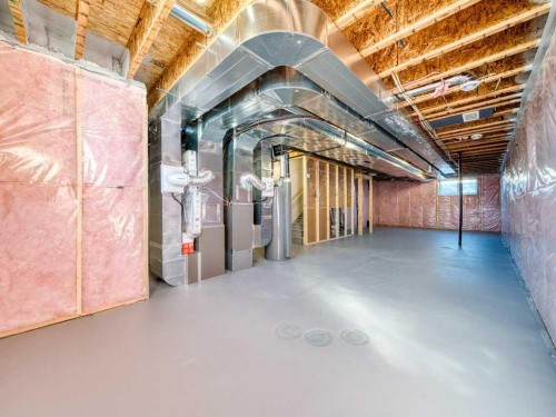 105 Creekstone Manor Sw, Calgary, AB - Indoor Photo Showing Basement