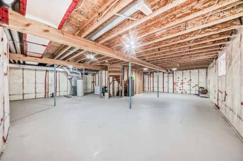 69 Canals Circle Sw, Airdrie, AB - Indoor Photo Showing Basement