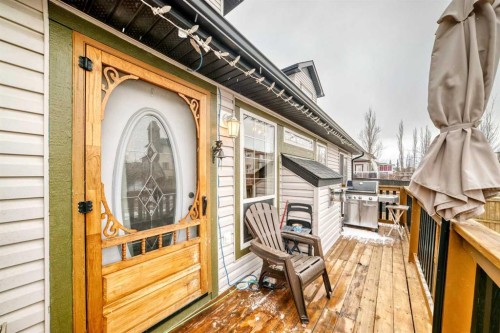 69 Canals Circle Sw, Airdrie, AB - Outdoor With Deck Patio Veranda