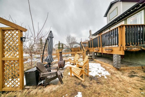 69 Canals Circle Sw, Airdrie, AB - Outdoor With Deck Patio Veranda