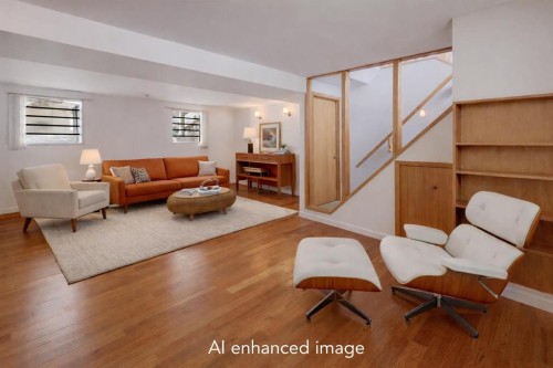 4816 Nelson Road Nw, Calgary, AB - Indoor Photo Showing Living Room
