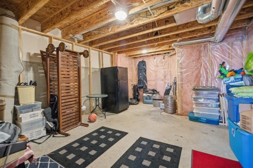 216 Valley Ridge Heights Nw, Calgary, AB - Indoor Photo Showing Basement