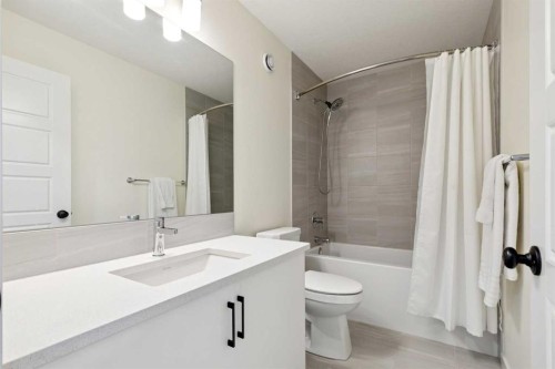 87 Setonstone Landing Se, Calgary, AB - Indoor Photo Showing Bathroom
