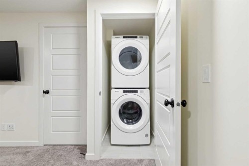 87 Setonstone Landing Se, Calgary, AB - Indoor Photo Showing Laundry Room