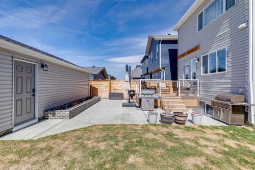 87 Setonstone Landing Se, Calgary, AB - Outdoor With Deck Patio Veranda With Exterior