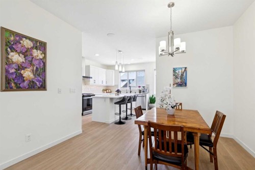 87 Setonstone Landing Se, Calgary, AB - Indoor Photo Showing Dining Room