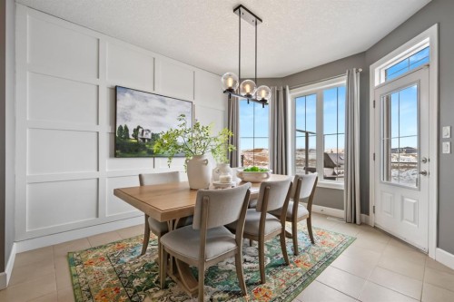 178 Windridge Road Sw, Airdrie, AB - Indoor Photo Showing Dining Room