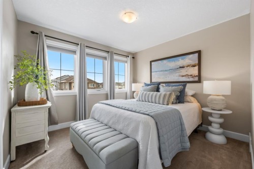 178 Windridge Road Sw, Airdrie, AB - Indoor Photo Showing Bedroom