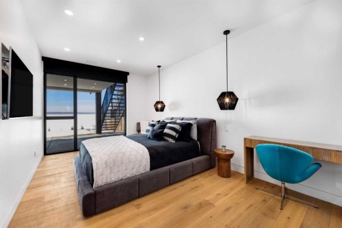 71 Birchcliff Road, Birchcliff, AB - Indoor Photo Showing Bedroom