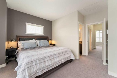 154 Redstone View Ne, Calgary, AB - Indoor Photo Showing Bedroom