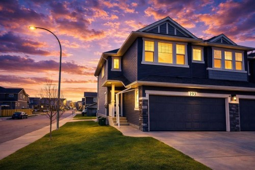 193 Redstone Common Ne, Calgary, AB - Outdoor With Facade