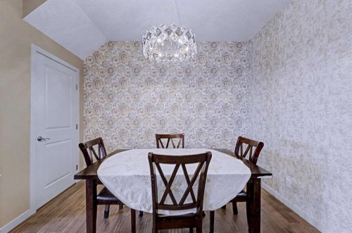 80 Chaparral Valley Crescent Se, Calgary, AB - Indoor Photo Showing Dining Room