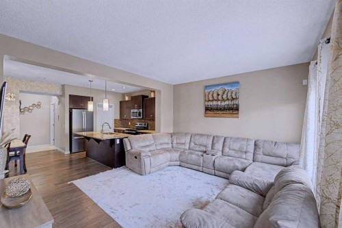 80 Chaparral Valley Crescent Se, Calgary, AB - Indoor Photo Showing Living Room