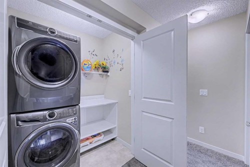 80 Chaparral Valley Crescent Se, Calgary, AB - Indoor Photo Showing Laundry Room