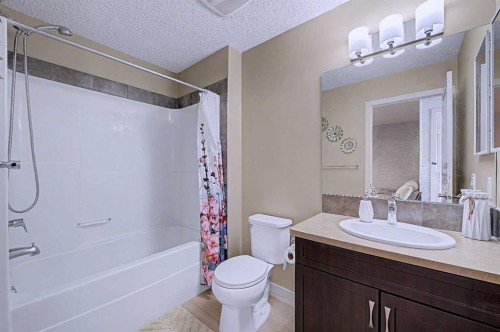 80 Chaparral Valley Crescent Se, Calgary, AB - Indoor Photo Showing Bathroom