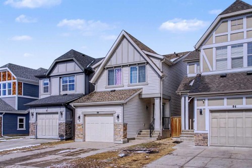 80 Chaparral Valley Crescent Se, Calgary, AB - Outdoor With Facade