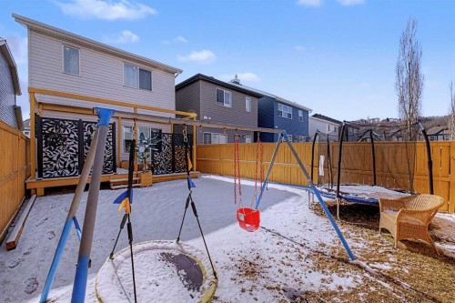 80 Chaparral Valley Crescent Se, Calgary, AB - Outdoor With Deck Patio Veranda