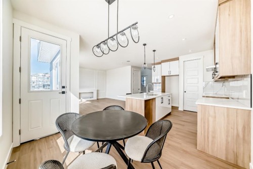 122 Waterstone Way, Chestermere, AB - Indoor Photo Showing Dining Room