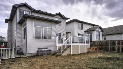 139 Coopers Close Sw, Airdrie, AB - Outdoor With Deck Patio Veranda With Exterior