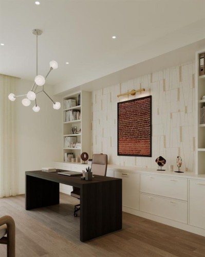 14 Lissington Drive Sw, Calgary, AB - Indoor Photo Showing Office