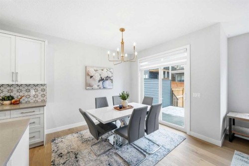 316 Precedence Hill, Cochrane, AB - Indoor Photo Showing Dining Room