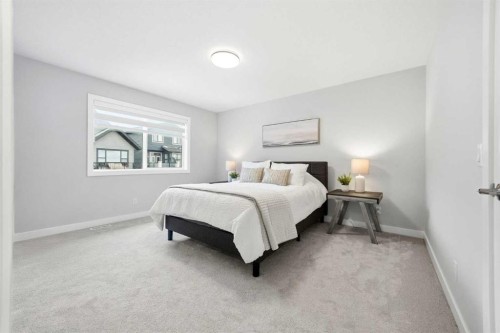 316 Precedence Hill, Cochrane, AB - Indoor Photo Showing Bedroom