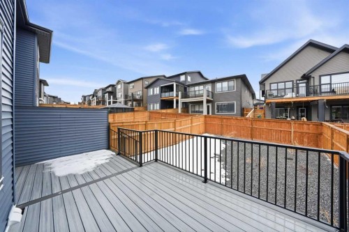 316 Precedence Hill, Cochrane, AB - Outdoor With Deck Patio Veranda With Exterior