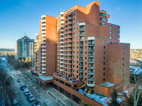 1209-738 3 Avenue Sw, Calgary, AB - Outdoor With Balcony With Facade