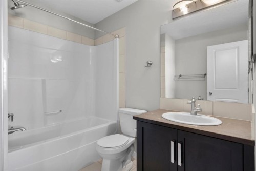 78 New Brighton Landing Se, Calgary, AB - Indoor Photo Showing Bathroom