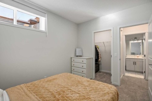 234 Magnolia Way Se, Calgary, AB - Indoor Photo Showing Bedroom