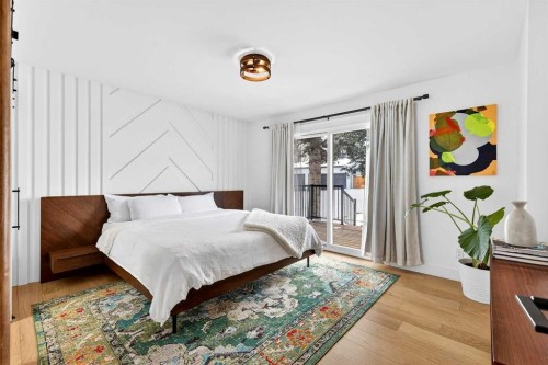 6323 Crowchild Trail Sw, Calgary, AB - Indoor Photo Showing Bedroom