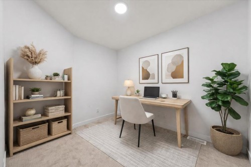 605-30 Rochester View Nw, Calgary, AB - Indoor Photo Showing Office