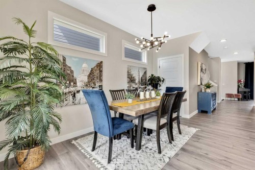 3675 Cornerstone Boulevard Ne, Calgary, AB - Indoor Photo Showing Dining Room