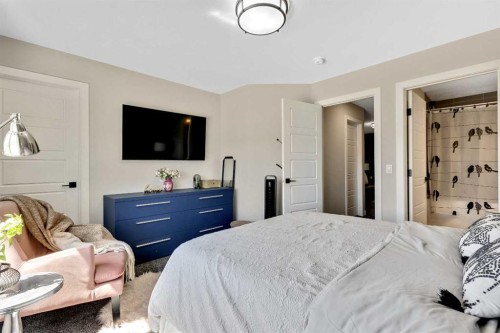 3675 Cornerstone Boulevard Ne, Calgary, AB - Indoor Photo Showing Bedroom