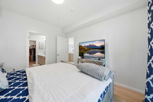 6105-20295 Seton Way Se, Calgary, AB - Indoor Photo Showing Bedroom