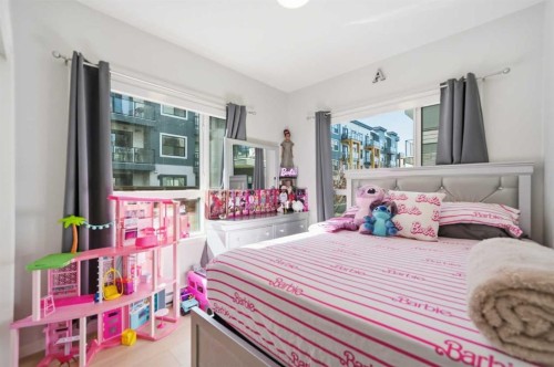 6105-20295 Seton Way Se, Calgary, AB - Indoor Photo Showing Bedroom