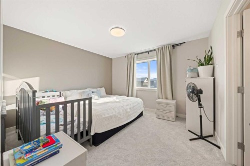 281 Waterford Boulevard, Chestermere, AB - Indoor Photo Showing Bedroom