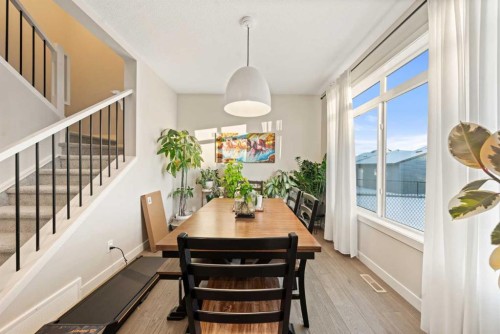 281 Waterford Boulevard, Chestermere, AB - Indoor Photo Showing Dining Room
