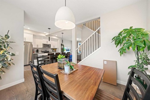 281 Waterford Boulevard, Chestermere, AB - Indoor Photo Showing Dining Room