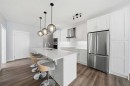 114-300 Auburn Meadows Common Se, Calgary, AB  - Indoor Photo Showing Kitchen With Stainless Steel Kitchen With Double Sink With Upgraded Kitchen 