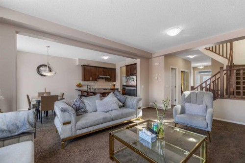 1148 Windhaven Close Sw, Airdrie, AB - Indoor Photo Showing Living Room